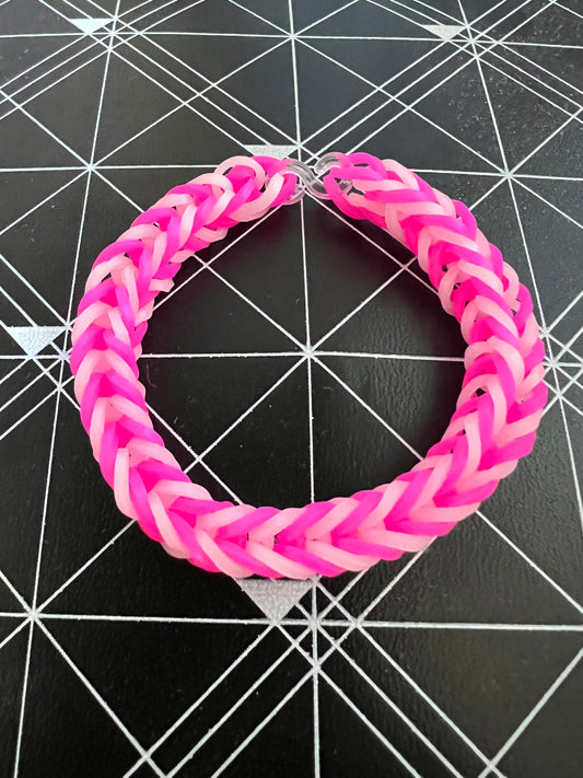 Pink Zebra Bracelet